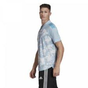 Adidas Condivo 20 Short Sleeve Jersey Shirt Mens 2XL White Prime Blue FI4221